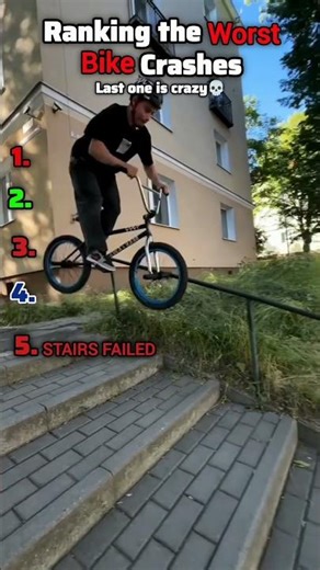 Ranking the Wildest Cycling Crashes