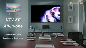 Meeting is a visual enjoyment with Unilumin UTV SC All-in-one LED. It elevates your sensations with stunning UHD pictures enhanced by EBL technology with 10,000:1 high contrast. Enhanced black background protrudes image details, conveying your messages vividly in true colors of the DCI-P3 movie-grade color gamut. Transform your visual experience in conferences with Unilumin UTV SC All-in-one LED. Check more product details here👉: https://www.unilumin.com/products/tv-cinema/utv-sc-series.html #L