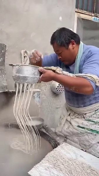 20K views · 52 reactions | The best way to grow arm muscle is to become a noodle man in China! | Damn Worth It | Facebook