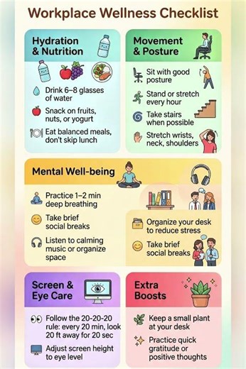 Ultimate Workplace Wellness Checklist: Boost Health & Productivity!