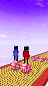 7.6K views · 296 reactions | PAPER_ROLL_Runner_Challenge_Squid_Game_vs_Aphmau_and_Aaron_#shorts | Team Aphmau | Facebook