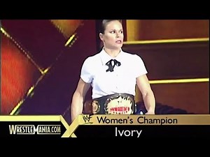 WWF Womans Champion Ivory vs Chyna - Wrestlemania 17