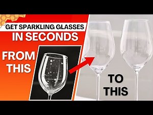 How to Remove Hard Water Stains From Drinking Glass (This is Amazing)