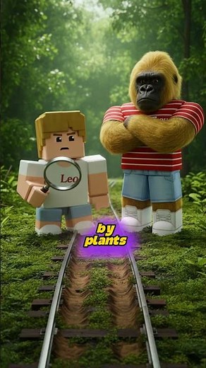 Lost Train Car! Tony & Leo’s Mini Railway Quest! #roblox #robloxshorts #robloxstory