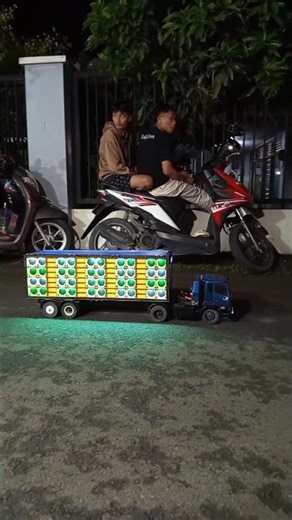 miniatur sound spek trailer remote control paling keren #shortsvideo