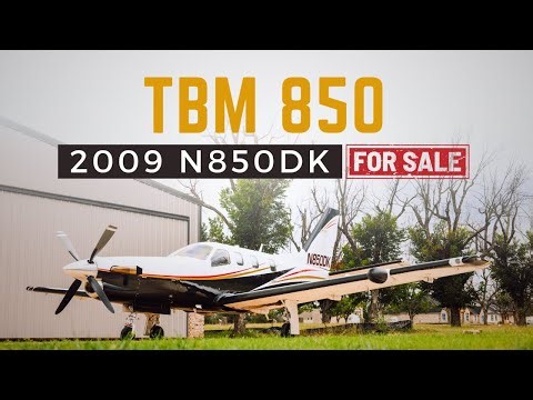 2009 TBM 850 SN 496 – G1000 NXi Upgrade, Low-Time, Beautifully Maintained!