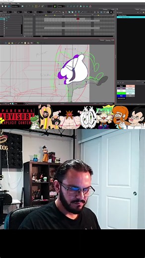 Animating a smooth exit is easier than you think! Pro tip for seamless character movement. #AnimationTips #AnimeArt #DigitalArt #ArtTutorial