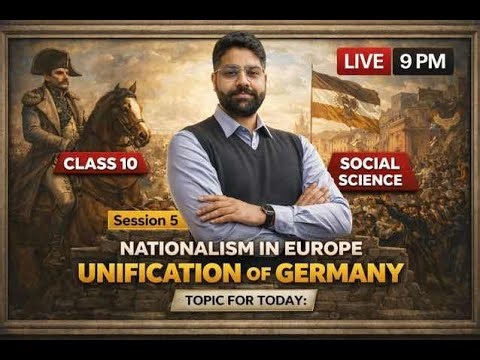 Nationalism in Europe class 10 l lecture 5 l unification of germany l by Harshit sir #cbse