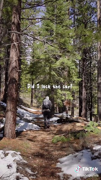 The first hike of the season will always humble you 😂 #hiking #backpacking #camping #merrellcrew @merrell