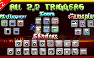 [Geometry Dash 2.2] 2.2即将新增的Trigger (by XcreatorGoal)