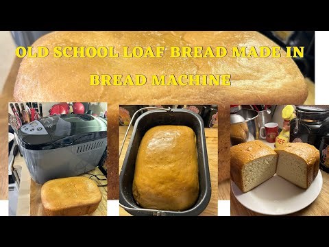 The Best Recipe For The Perfect White Loaf Bread Made In The Bread Machine/SO MOIST & DELICIOUS