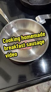 Homemade Breakfast Sausage Cooking with Maddie