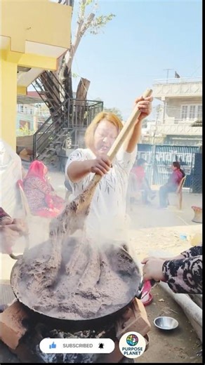 #Nepali food “Dhido (ढिडो)”