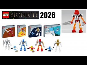 LEGO Bionicle 2026 sets
