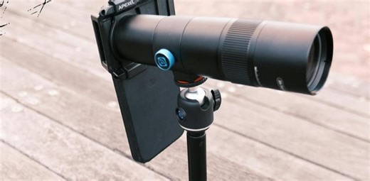 スマホにクリップするだけで望遠＆単眼鏡に。APL-30Xの仕事っぷりがすごい