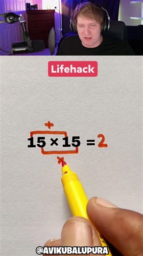 Easy Math Lifehack For Multiplying Numbers! 🤯 #shorts