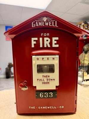 Vintage Gamewell Fire Alarm Call Box 633 - Newton Massachusetts | eBay