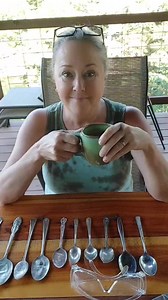 Flat spoon tutorial. Both videos are posted in this post. The older the spoon the easier it is to flatten. | Kimmy's Southern Cooking