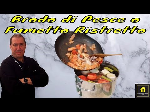 How to Make Fish Broth (Reduced Stock) | A Base for Risotto, Couscous, and Seafood Dishes