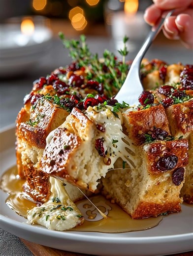 18K views · 66 reactions | Cranberry Goat Cheese Sourdough Ingredients → Bread 1 round sourdough loaf → Cheese Filling 113 grams goat cheese, softened → Mix-ins 60 milliliters dried cranberries ..... Fυll ᖇecίpe in Coʍmеոτ  | Homemade Recipes | Facebook