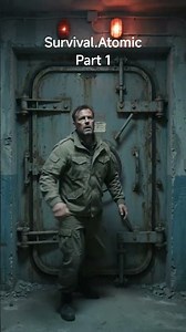 Survival in the bunker. After the atomic bomb explosion