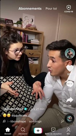 Juju ne veut pas que Tibo regarde du *****