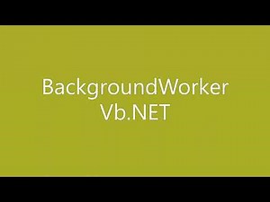Mastering BackgroundWorker in VB.NET – Run Tasks Without Freezing the UI!