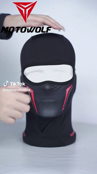MOTOWOLF Summer Motorcycle Helmet Balaclava MDL1919