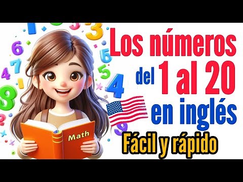🧮 Los números en inglés del 1 al 20 | fácil y rápido