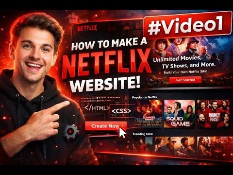 How to make Netflix Website? (Intro) | Aura Coder