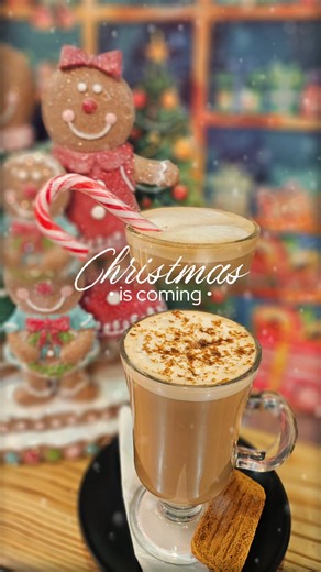 Mary’s Cafe just got a little more merry! 🎄 Our Peppermint and Gingerbread Lattes are officially brewing—sweet, spicy, and everything nice. Come grab a cup of Christmas! ☕️✨🎅 | Renmark Square