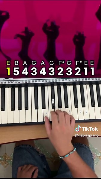 Easy Piano Tutorial for Saja Boys' Your Idol