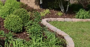 How To Make An Easy Landscaping No Dig Border