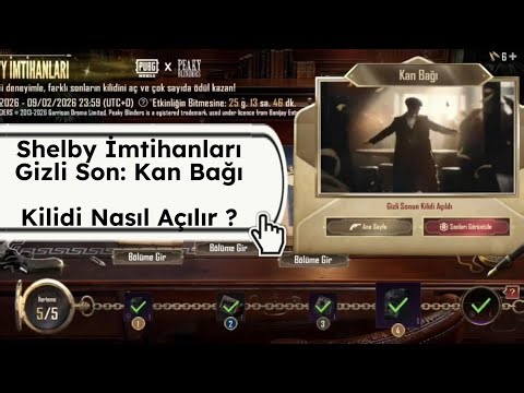 Shelby İmtihanları Gizli Son: Kan Bağı Kilidi Açma | Pubg Mobile
