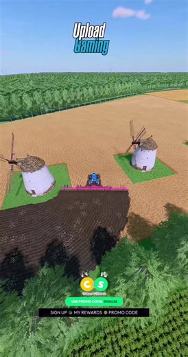 Satisfying Plowing in Farming Simulator 22