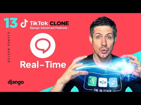 Real-Time Communication with Django Channels and Htmx - TikTok Clone - Advanced Features Part 13
