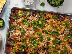 Slow Cooker Ranch Chicken Nachos