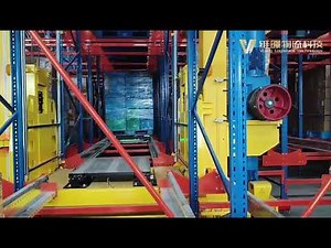 Two Way Shuttle With Stacker Crane | ASRS System : Operational Video