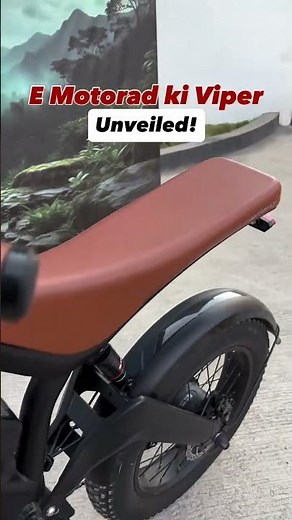 E Motorad Viper unveiled⚡️