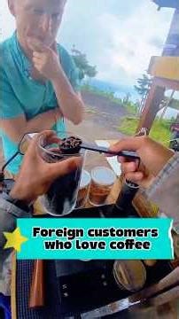 POV ROADSIDE CAFE: THIS FOREIGNER TURNS OUT TO BE A COFFEE LOVER