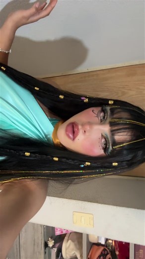 Cleopatra Halloween Makeup Tutorial for Kids