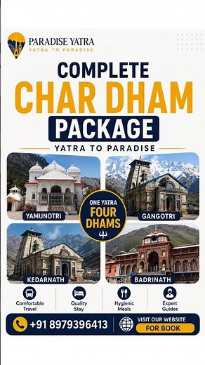 Complete Char Dham Yatra Guide | 9N/10D All-Inclusive Tour Package Details 🙏🏔️ #chardham