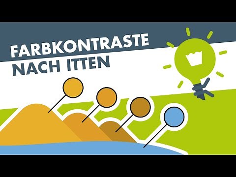 FARBKONTRASTE nach Johannes Itten (einfach erklärt)
