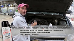 64 reactions · 79 shares | Here's Brian from Sea Foam with a great video on how to clean a fuel injection gasoline intake with Sea Foam Spray. No problem! #seafoamworks #fuelinjection #motor | Sea Foam Products | Facebook