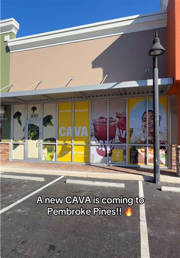 New CAVA location coming to Pembroke Pines!! 🔥 📍11049 Pines Blvd, Pembroke Pines Located at the old Pei Wei location. Not sure exactly when this will open, but will keep you updated! This looks like it will be the 2nd CAVA store in broward. Follow me for more openings in Broward County and Fort Lauderdale 🌴 #pembrokepines #broward #browardcounty