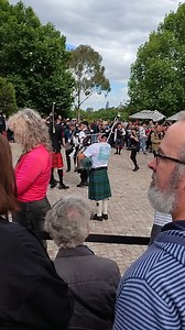 Our Garry world record attempt big bagpipe bash Melbourne | South Coast Pipers and Black Cockatoo Celtic