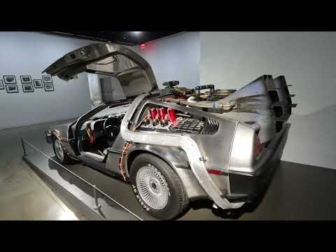 Back To The Future Time Machine Original Screen Used DeLorean Car 4K