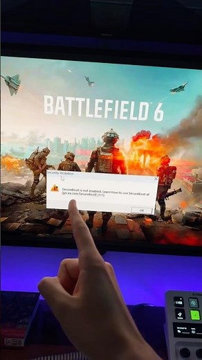 How to Turn on Secure Boot for BF6!! #battlefield6