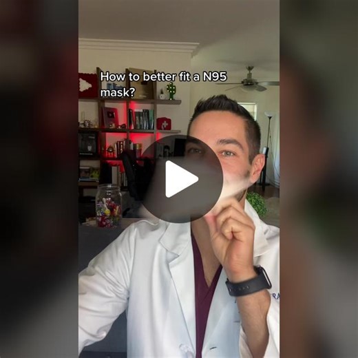 Instant Shaving for Better N95 Mask Fit