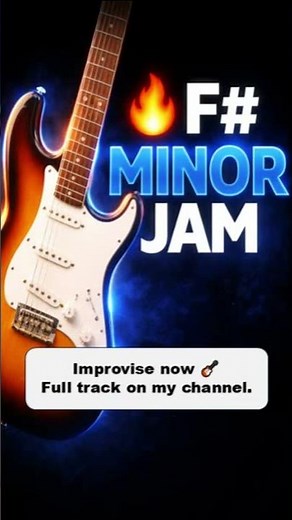 🎸 F# Minor Backing Track